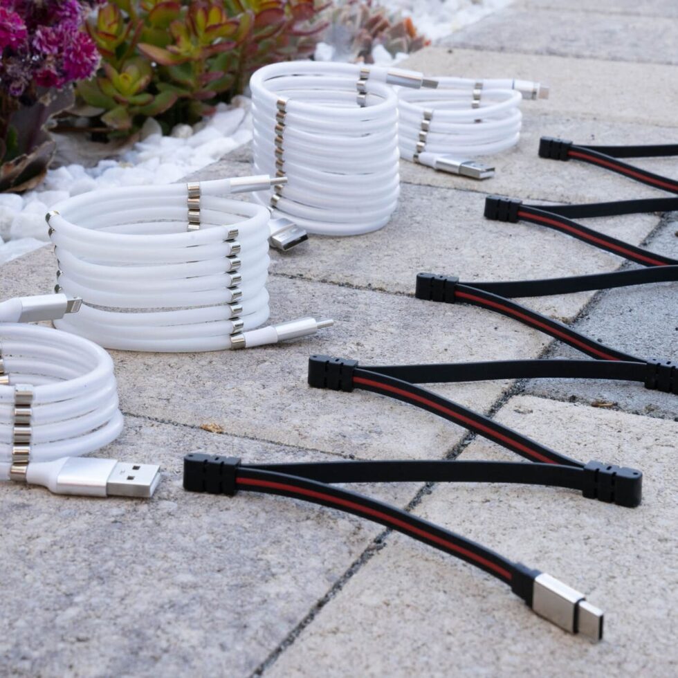 Coiling Extension Cords Durable, Flexible Electrical Cables