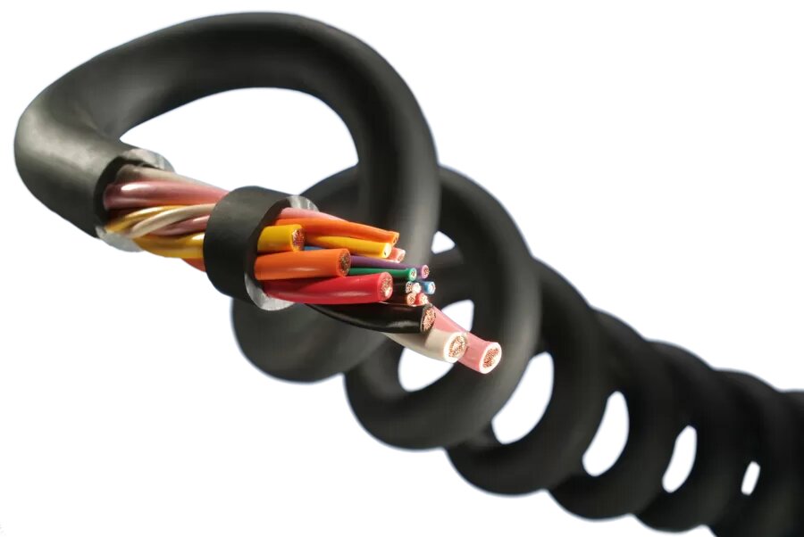 retractile coil cords